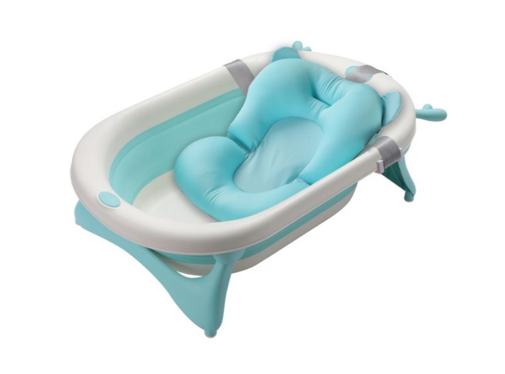 Licencia citrix tina La Bañera para bebe plegable y portátil Ocean, de Priori, es fácil de guardar y llevar a cualquier lugar, cuenta con tapón de desagüe y dos patas (bases) antideslizantes, termómetro y reductor, cuenta